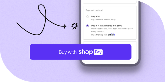 Introducing Shop Pay and Shop Pay Installments